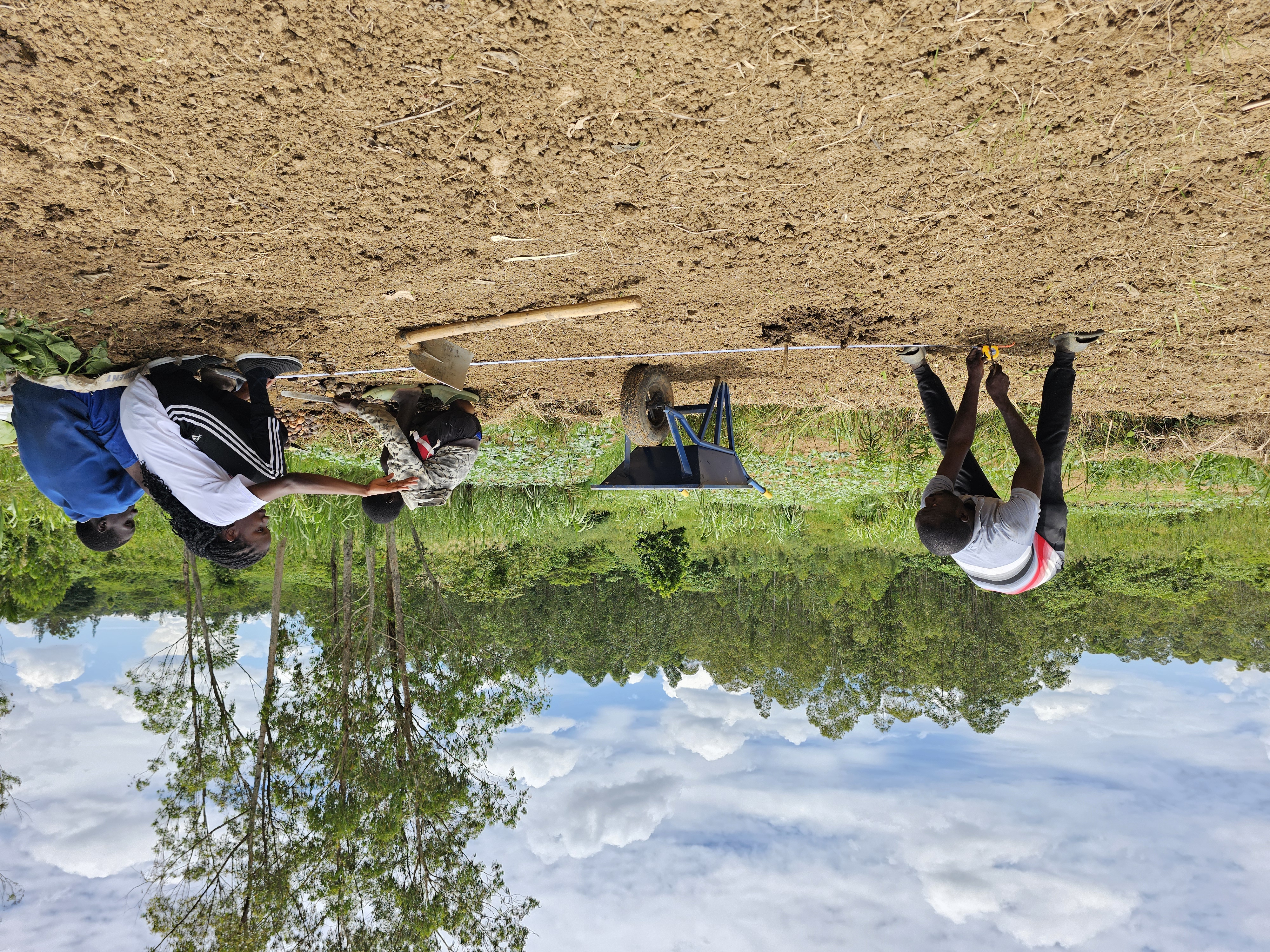 Working in the fields