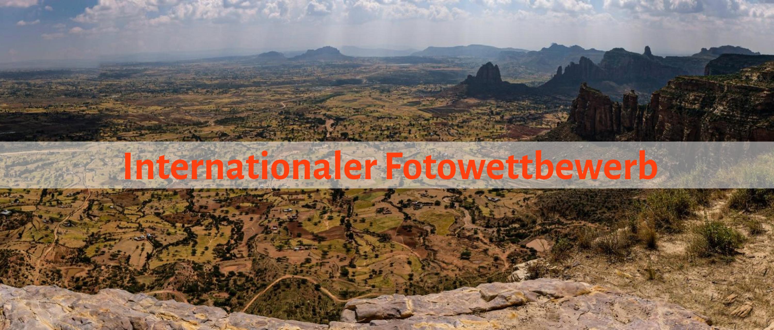 Panorama view of rift valley